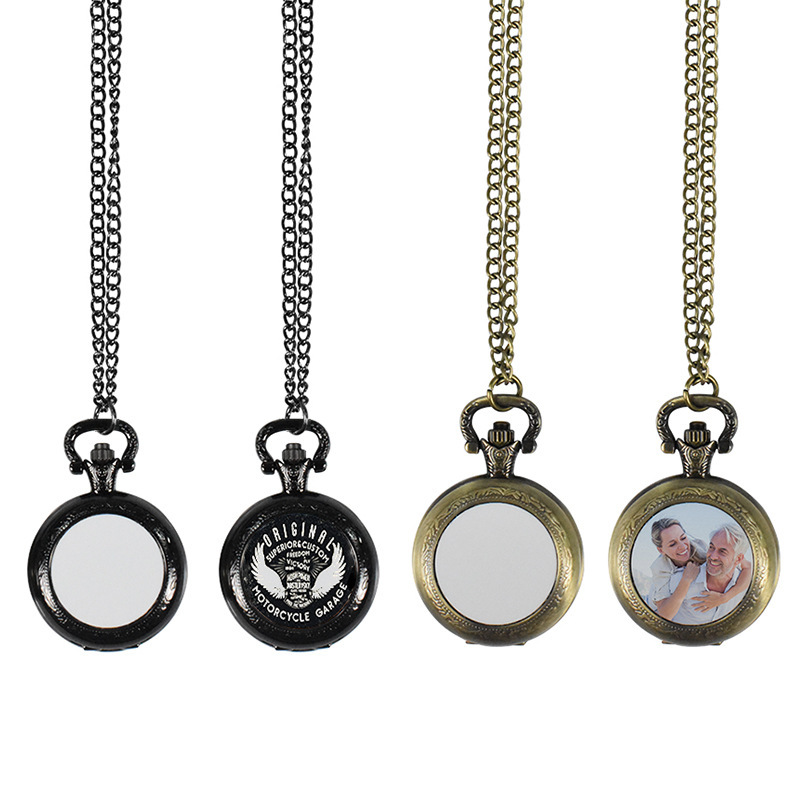 Vintage Fashion Blog - Custom Vintage Metal Pocket Watch Pendant