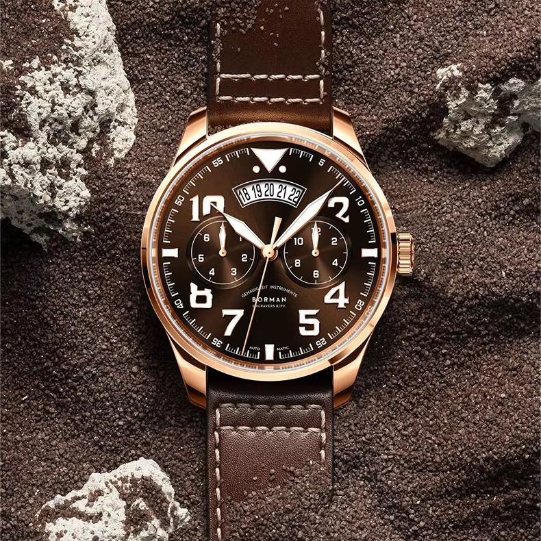 Vintage Fashion Week - BORMAN Men Automatic Watch Vintage 42mm