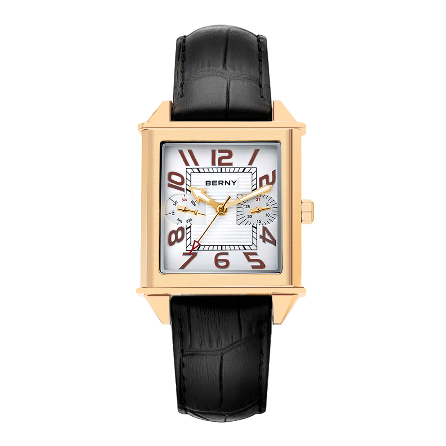 Vintage Fashion Week - BERNY 6P25 Quartz Watch for Men