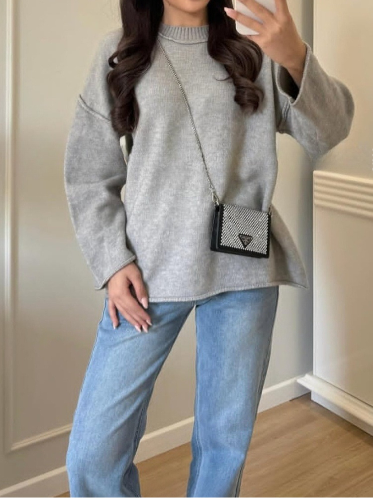 Vintage Fashion Old Money - New in Vintage Women Sweaters Black