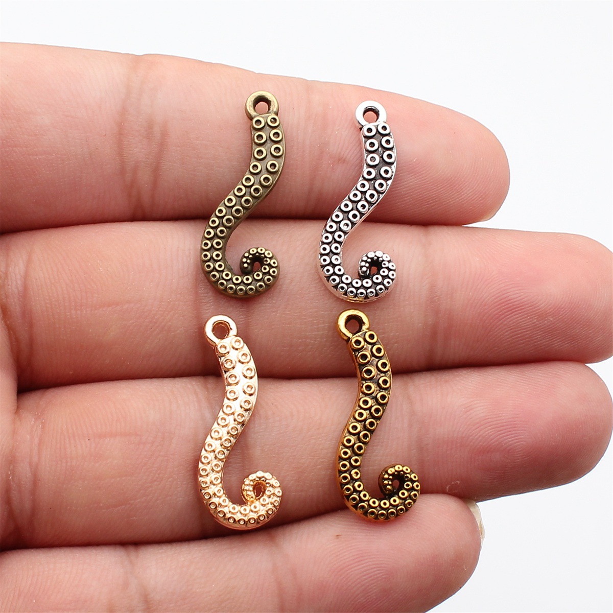 Vintage Fashion Blog - WYSIWYG 20pcs 26x10mm 4 Colors Octopus