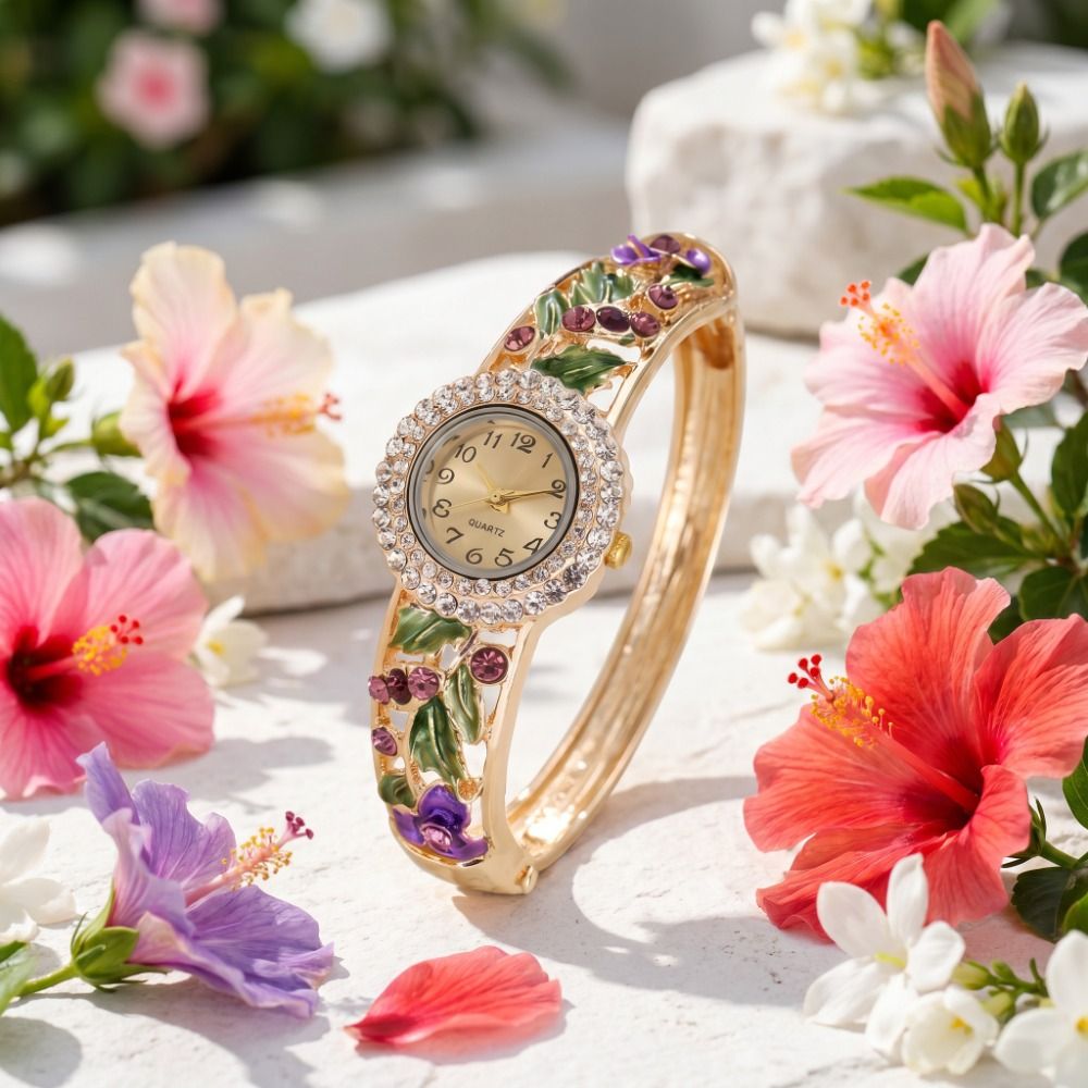 Rich In Flowers Vintage Watch  - Vintage Fashion Week ulasan dan harga