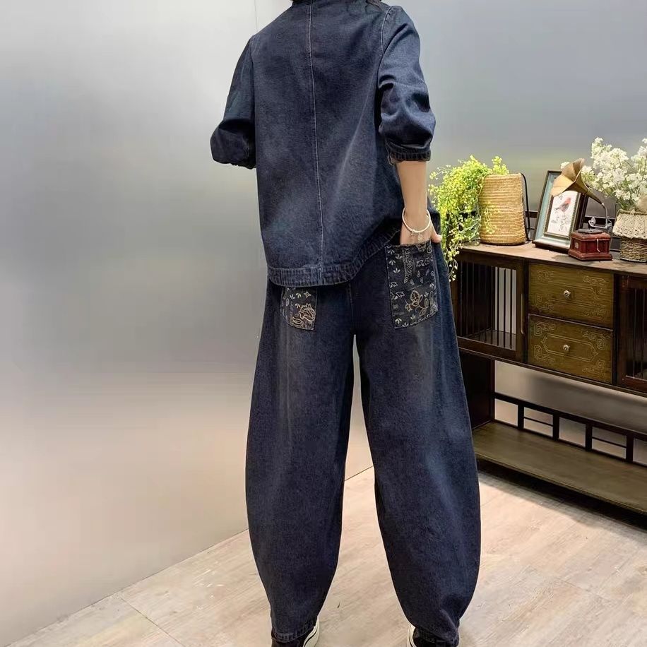 Vintage Button Loose Embroider - Vintage Fashion Fabrics ulasan dan harga