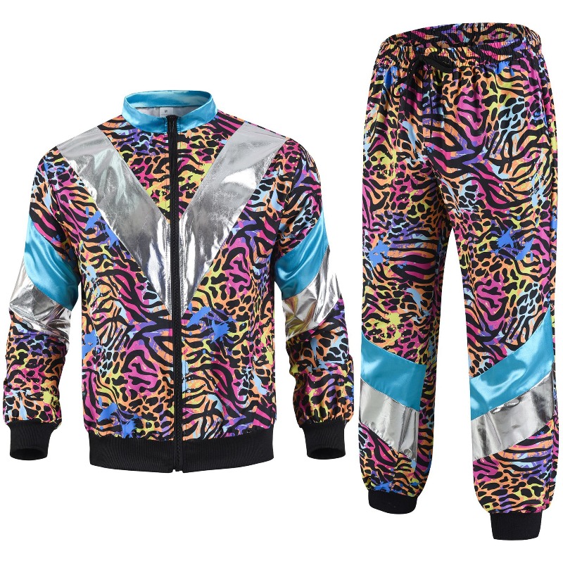 Mens 80s Vintage Hip Hop Track - Vintage Windbreaker Nylon ulasan dan harga
