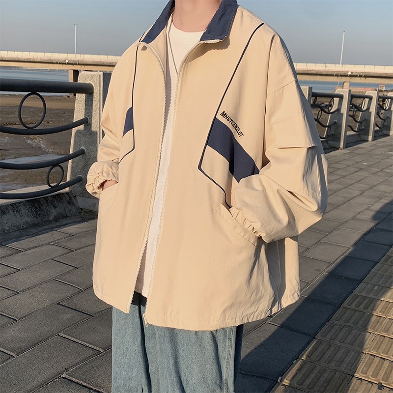 American Windbreaker Jacket Me - Vintage Windbreaker Nylon ulasan dan harga