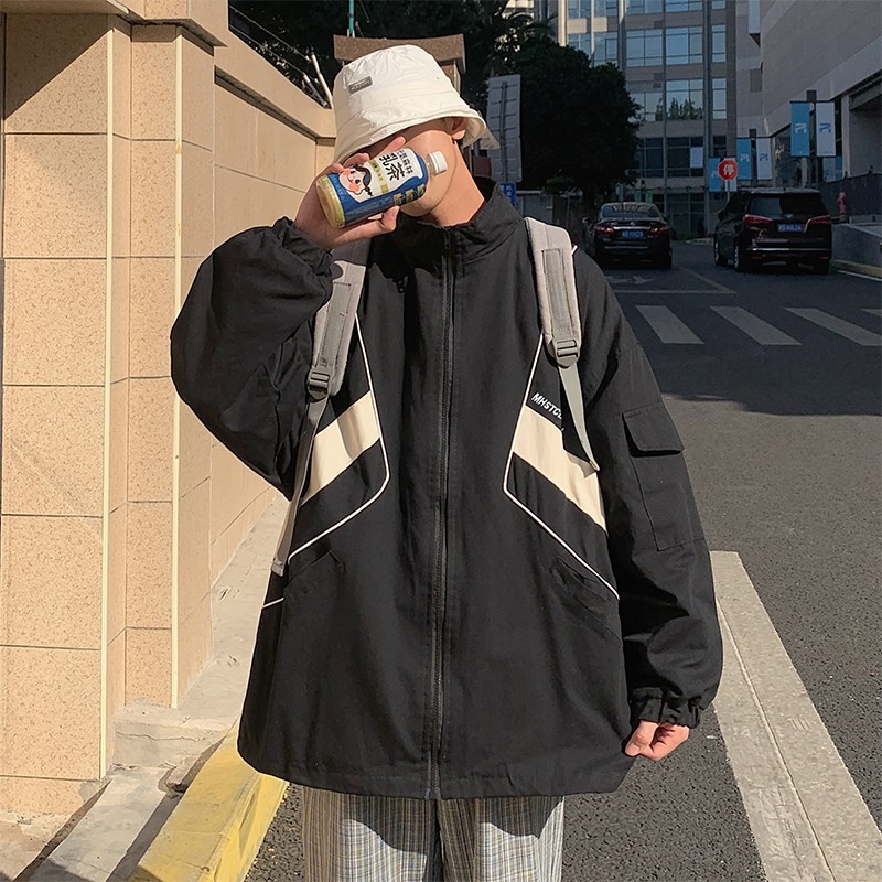 American Windbreaker Jacket Me - Vintage Windbreaker Nylon ulasan dan harga