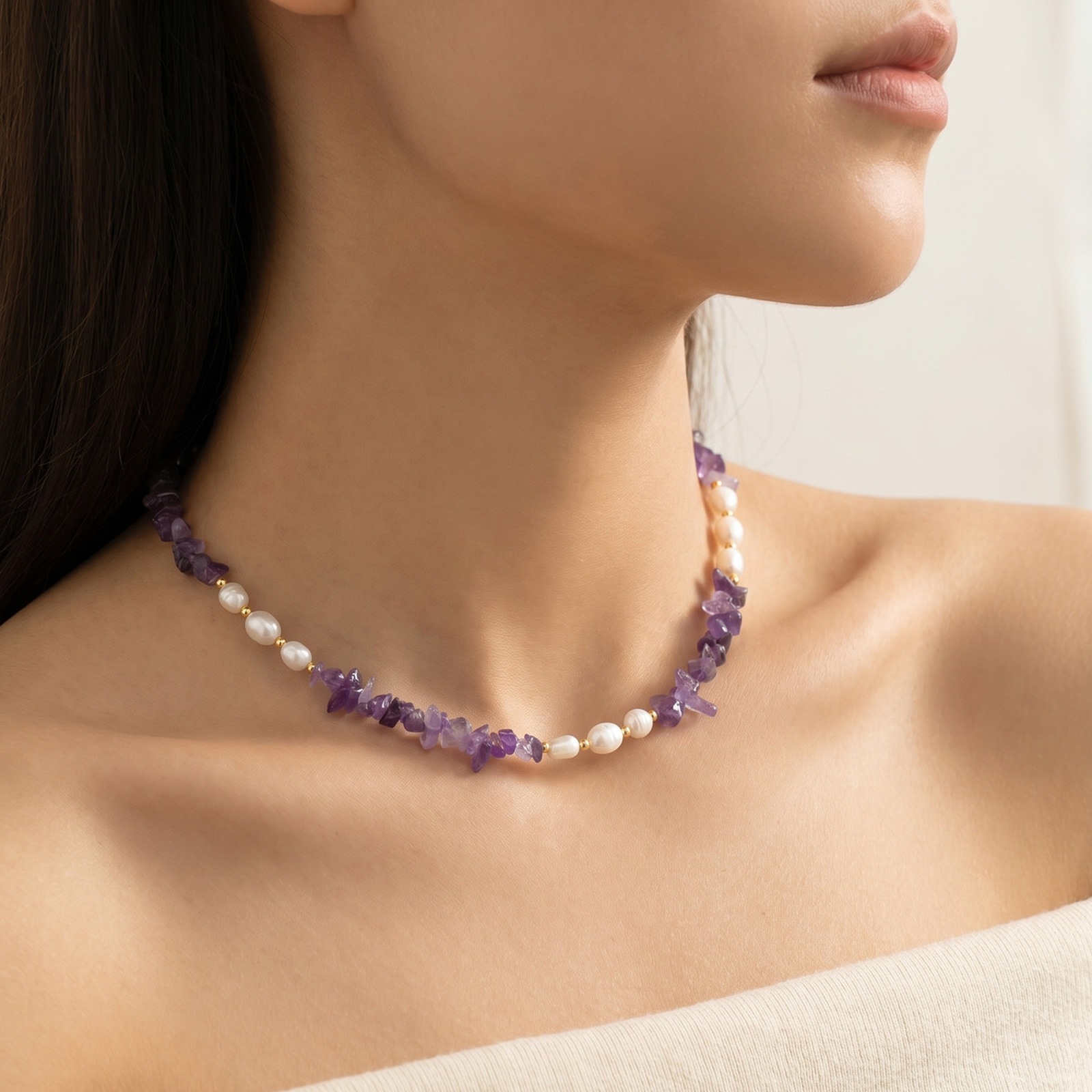 Stainless Steel Natural Stone  - Vintage Fashion Ads ulasan dan harga