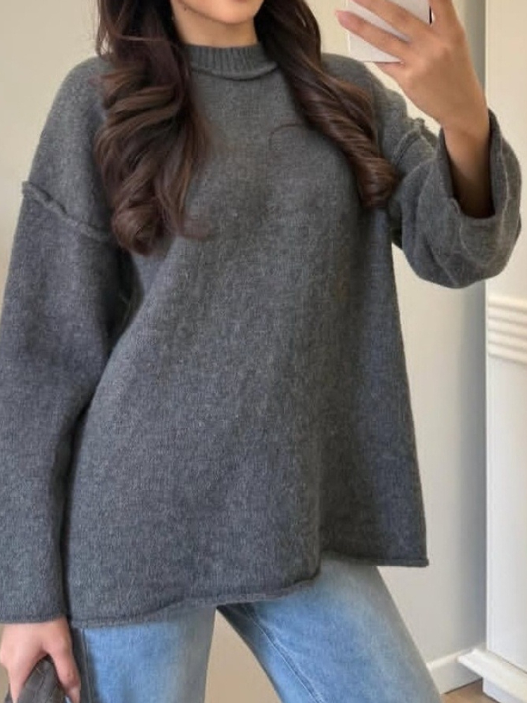 New Vintage Women Sweaters Bla - Vintage Fashion Old Money ulasan dan harga