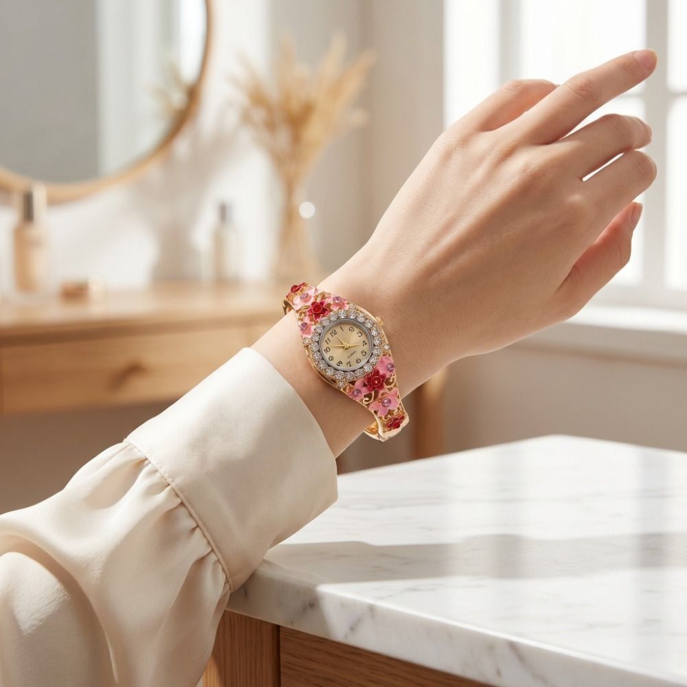 Rich In Flowers Vintage Watch  - Vintage Fashion Week ulasan dan harga