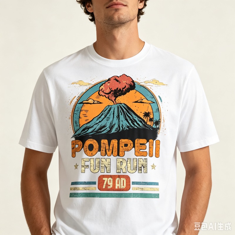 POMPEII FUN RUN 79 AD Vintage  - Vintage Fashion Ads ulasan dan harga