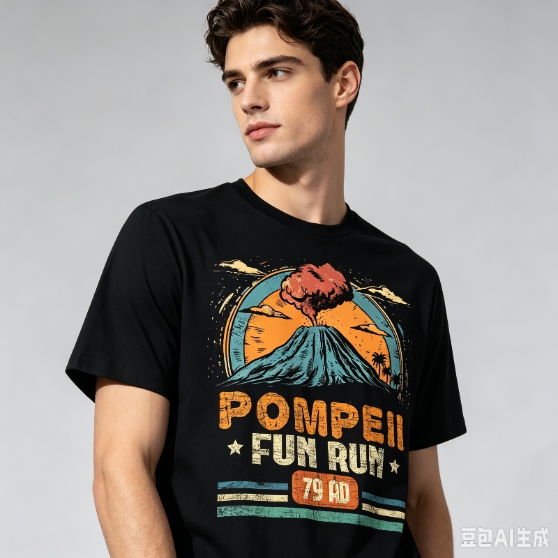 POMPEII FUN RUN 79 AD Vintage  - Vintage Fashion Ads ulasan dan harga