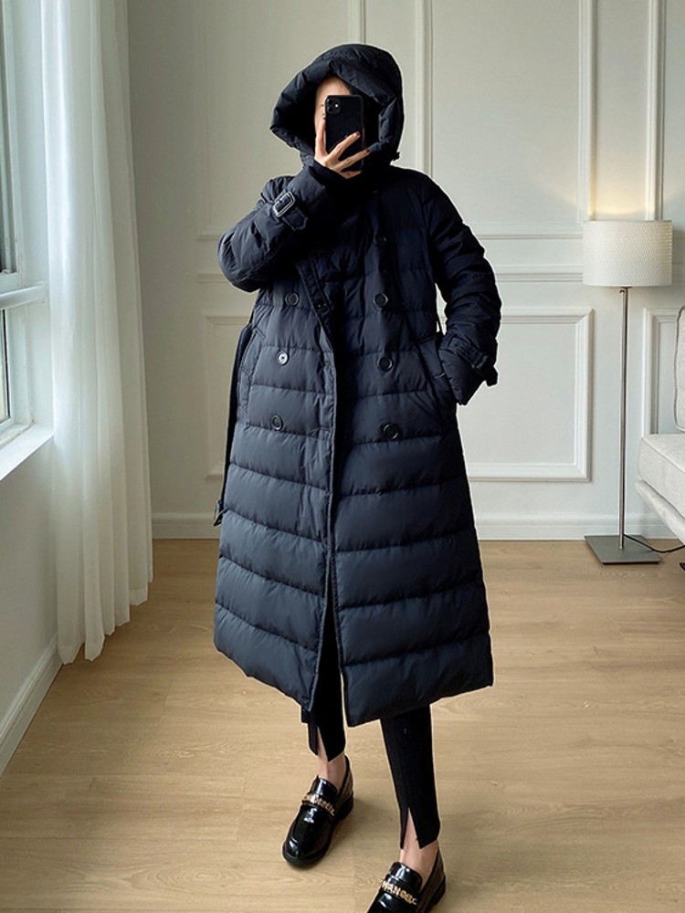 Women Winter Windbreaker Long  - Vintage Windbreaker Nylon ulasan dan harga