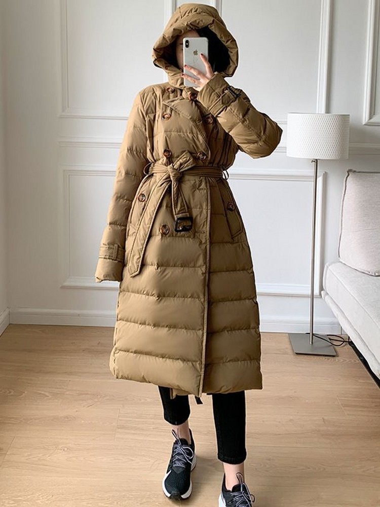 Women Winter Windbreaker Long  - Vintage Windbreaker Nylon ulasan dan harga
