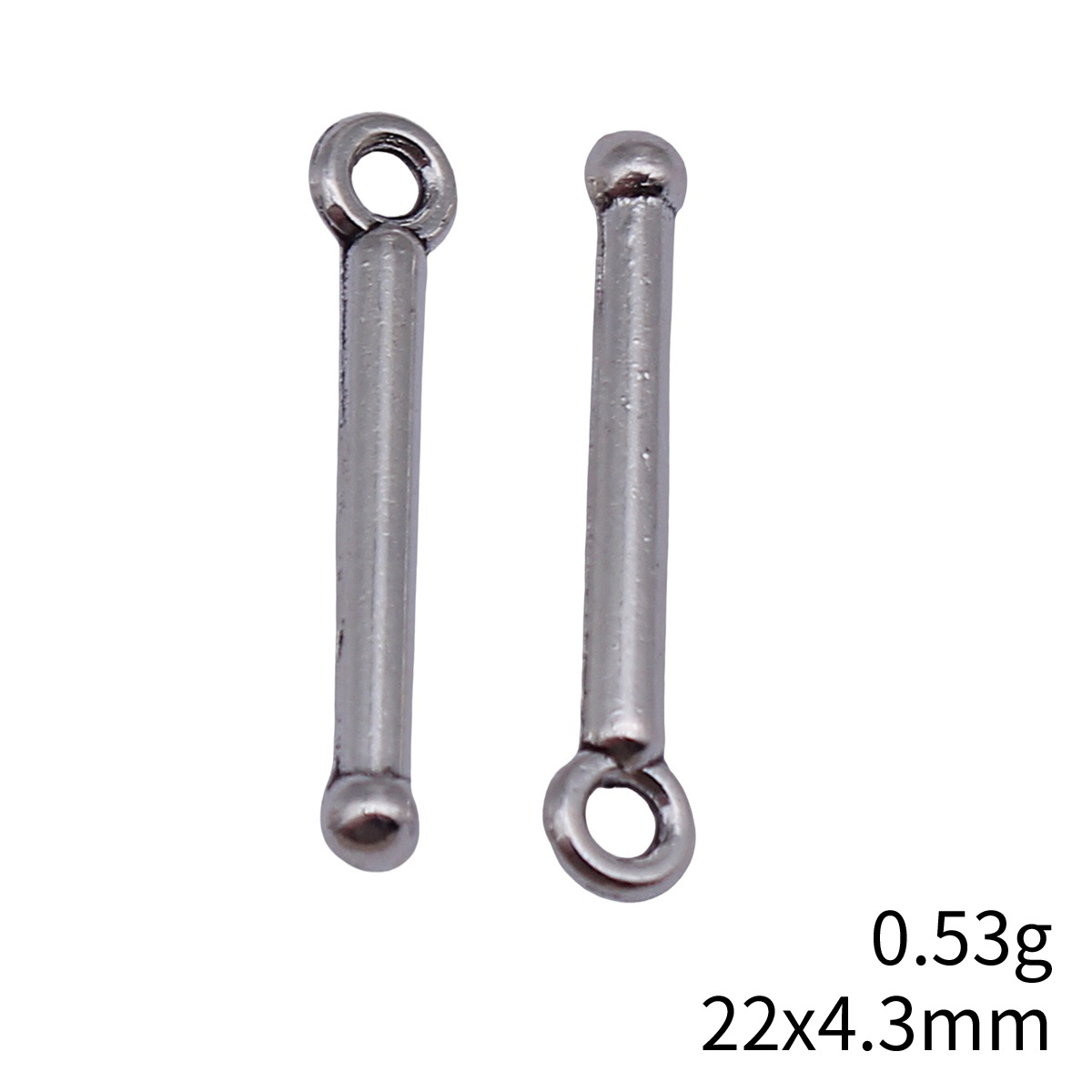 80pcs 22x4.3mm(0.87x0.17inch)  - Vintage Fashion Blog ulasan dan harga