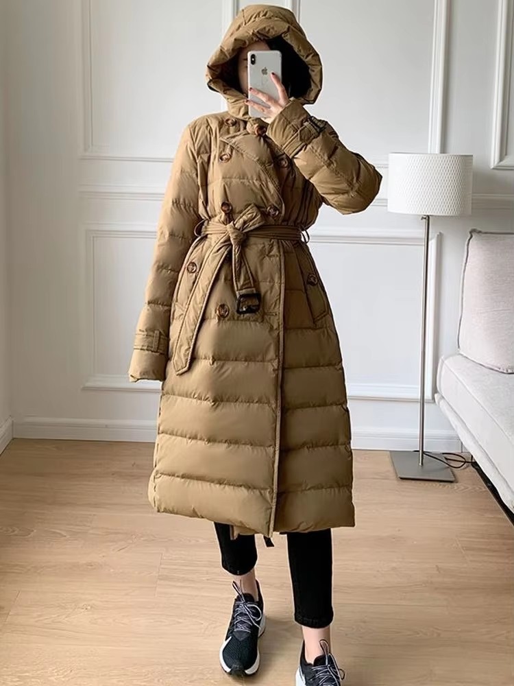 Women Winter Windbreaker Long  - Vintage Windbreaker Nylon ulasan dan harga