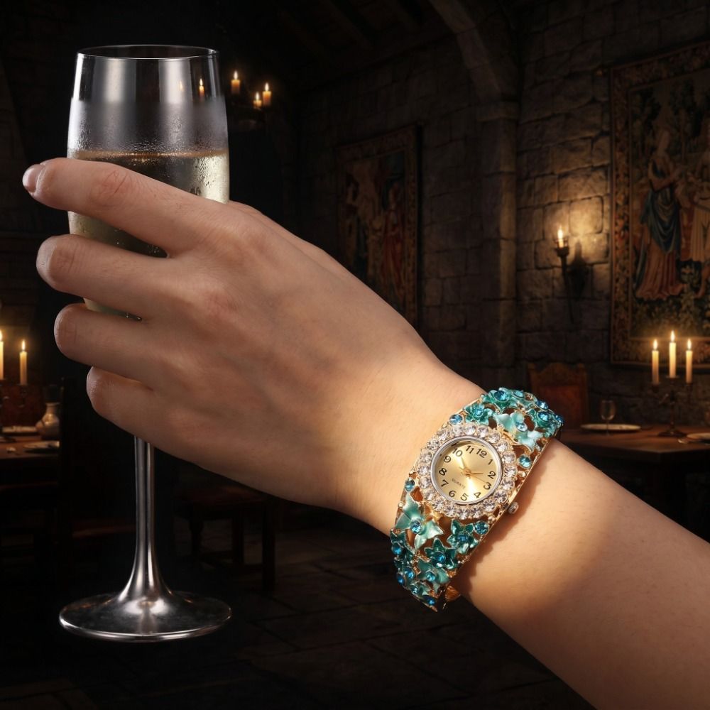 Rich In Flowers Vintage Watch  - Vintage Fashion Week ulasan dan harga
