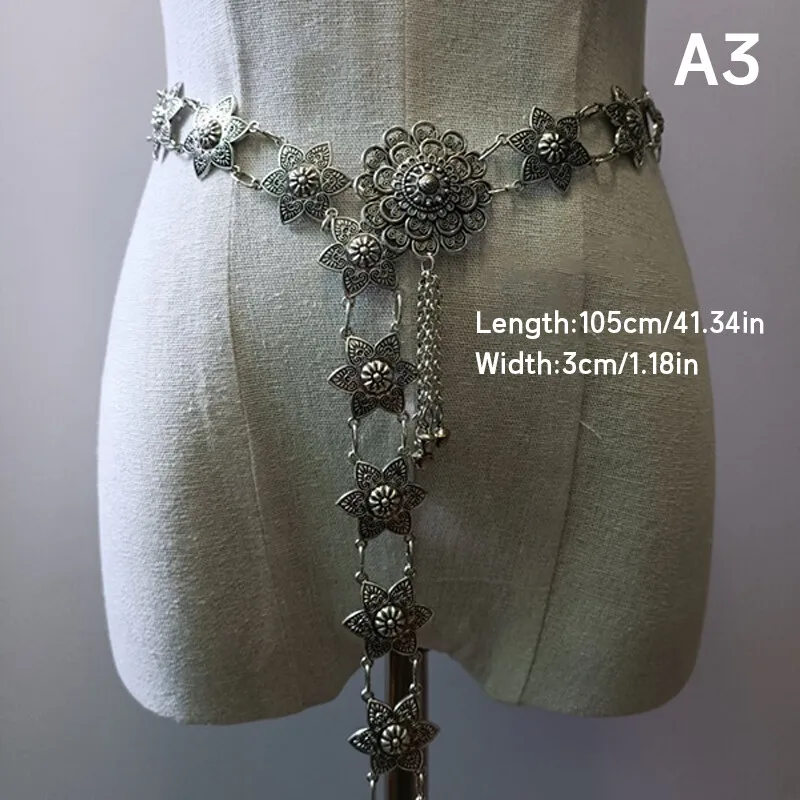 1PC Metal Thailand Waist Chain - Vintage Fashion Fabrics ulasan dan harga